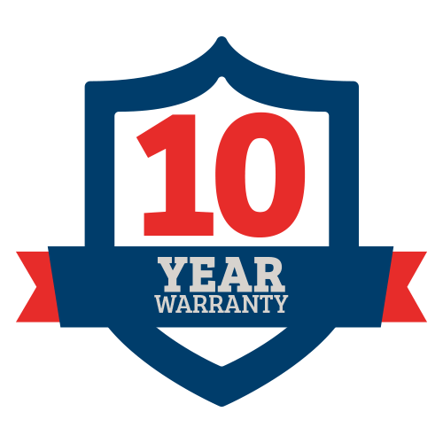 10 Year Warranty