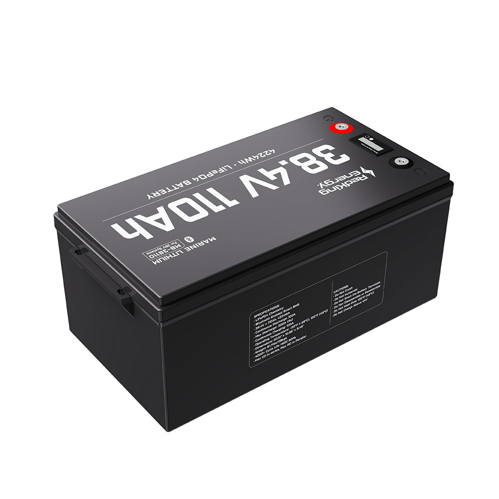 MB-38110 RedKing Energy LiFePO4 Marine Battery 38.4V110AH